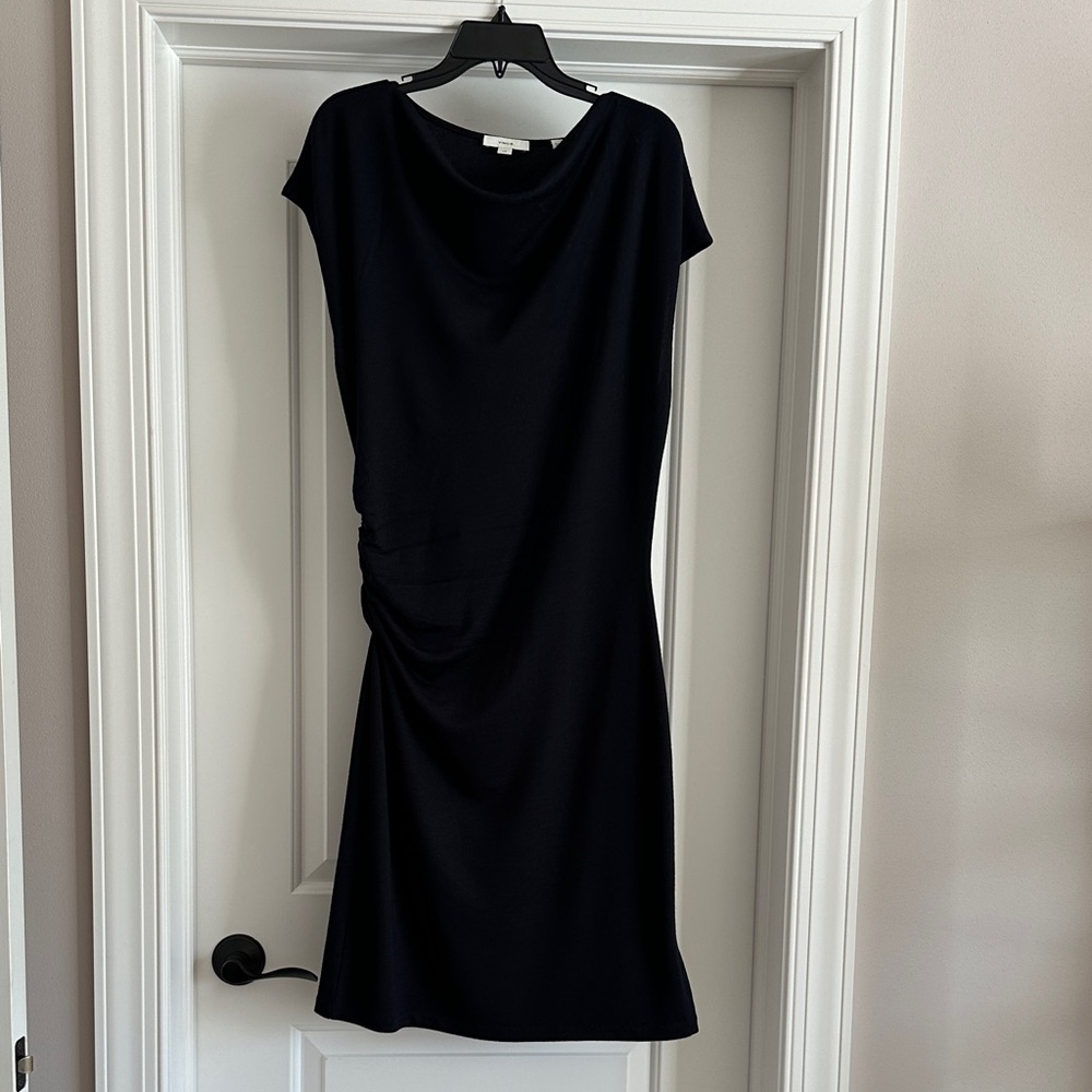 Vince Black Midi Dress